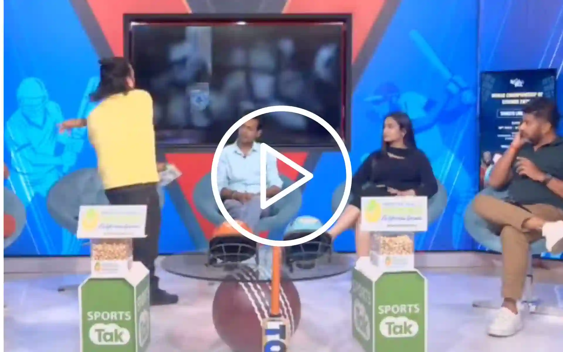[Watch] Indian Journalist Abuses Rishabh Pant; Breaks TV In Anger On Live Show